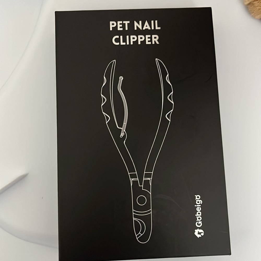 Gobeigo Dog Nail Clippers with Nail File, Professional Heavy Duty Dog